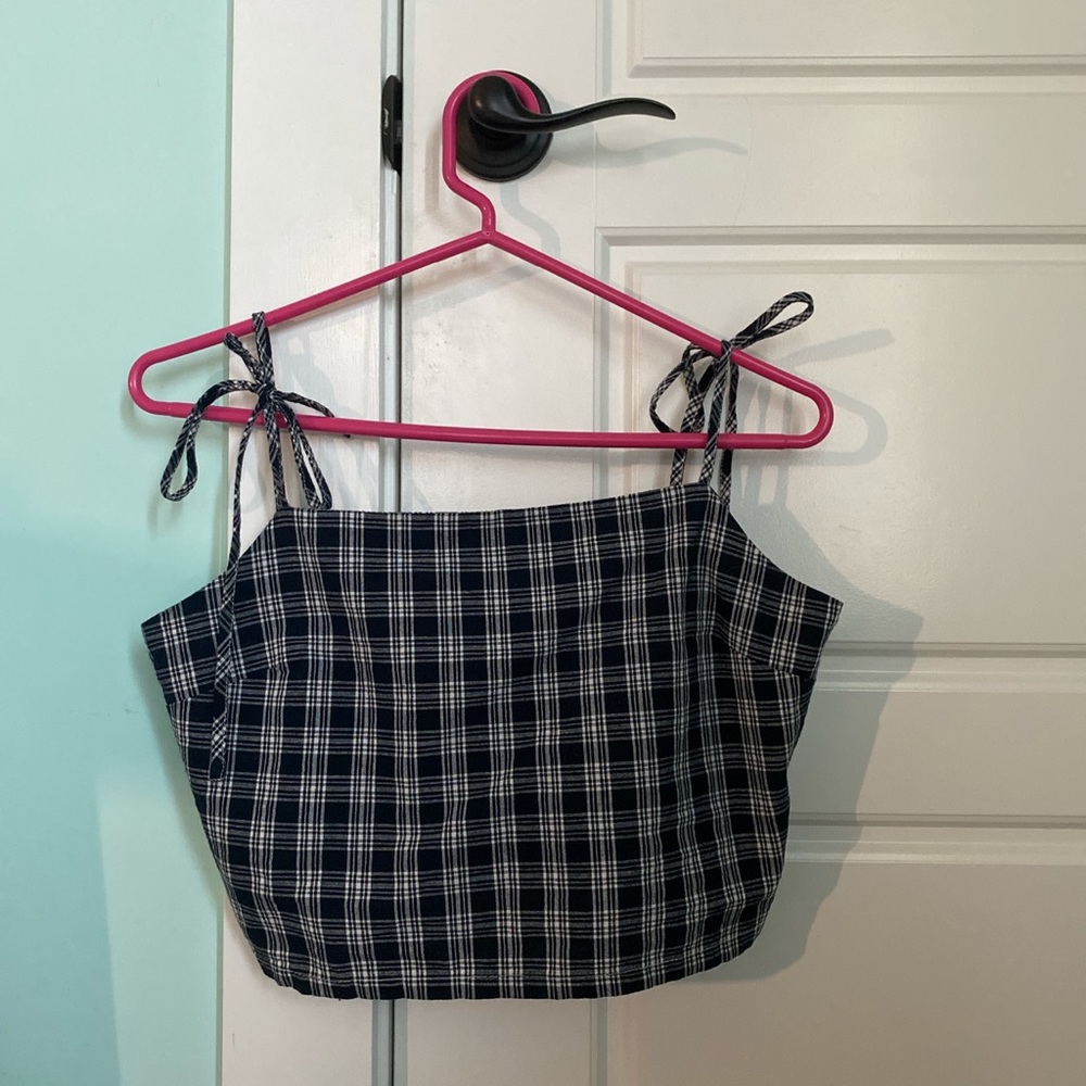 Plad crop top